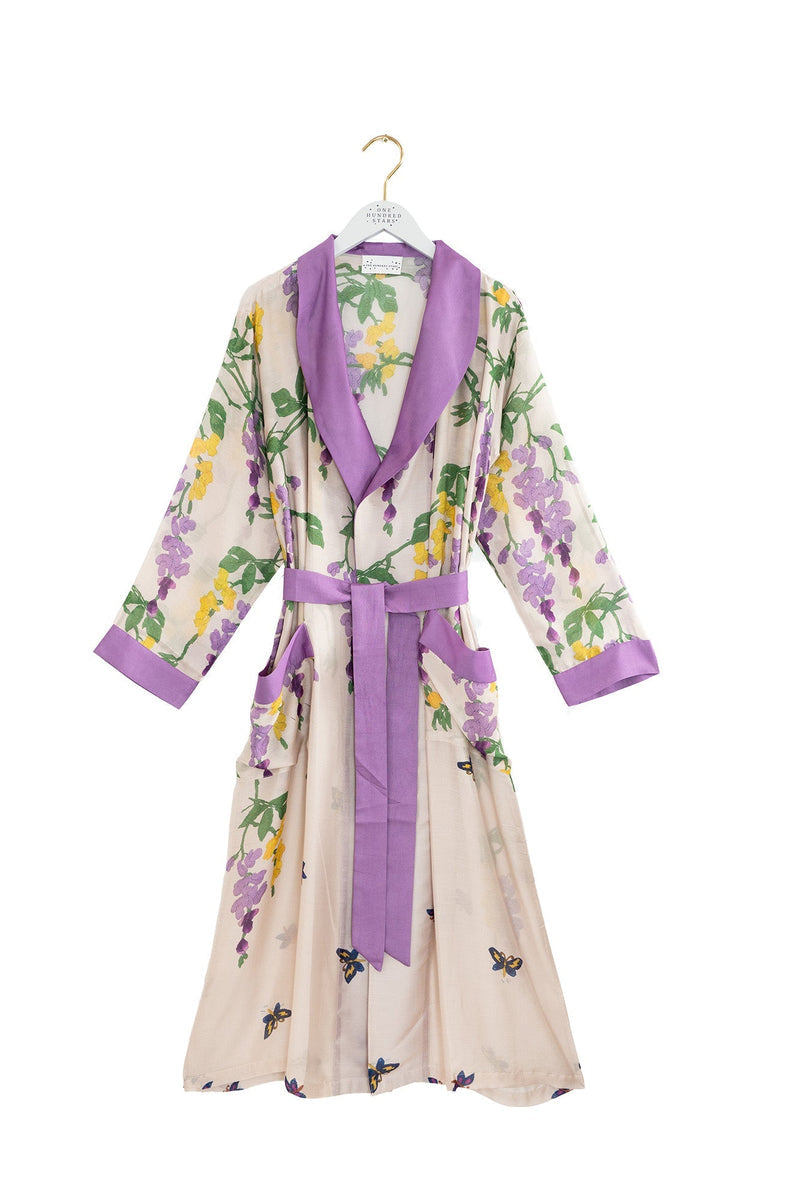 Wisteria Lilac Robe