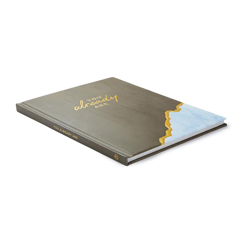 You Already Are Affirmations Gift Book Laying Flat