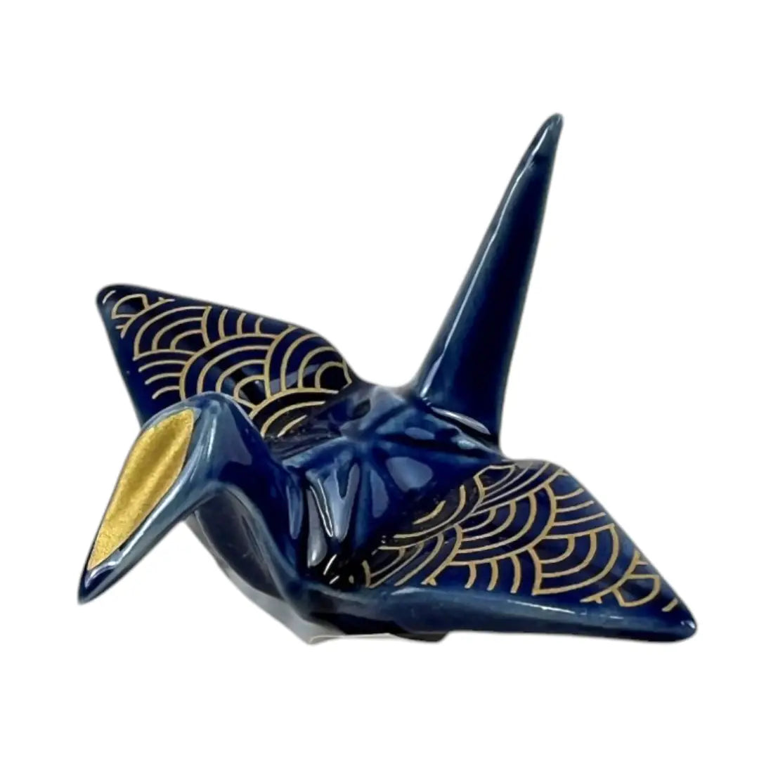 Origami Crane Porcelain Chopsticks Rest