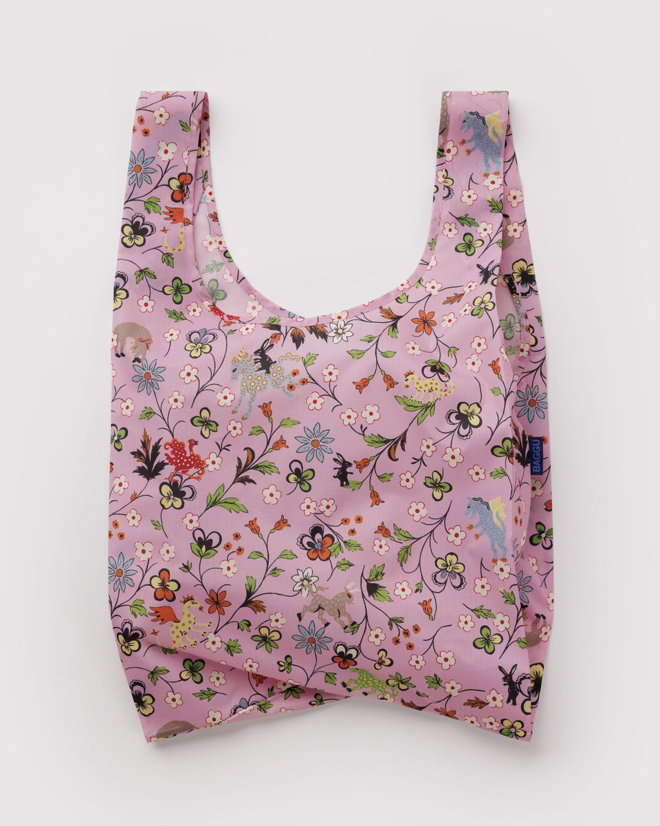 Standard Baggu Reusable Shopping Bag - Castle Creatures
