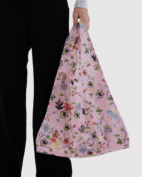 Standard Baggu Reusable Shopping Bag - Castle Creatures