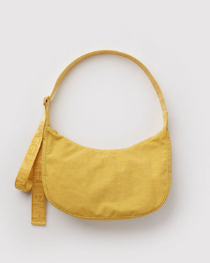 Medium Nylon Crescent Bag - Sunflower
