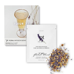 Fleur 75 - All Natural Botanicals Easy Cocktail Infusion Pack Ingredients