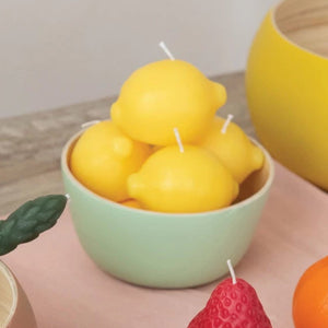Unscented Lemon Candle