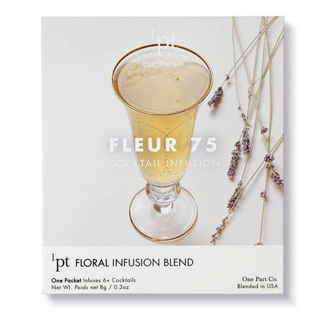 Fleur 75 - All Natural Botanicals Easy Cocktail Infusion Pack