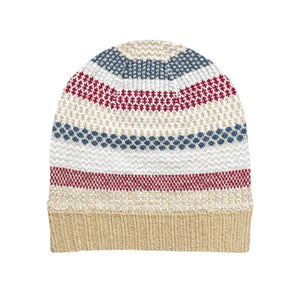 Colorful Cotton Knit Beanie Hat