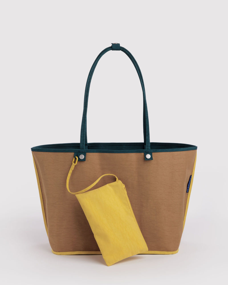 Large Nylon Reversible Tote Bag - Deep Sea Mix