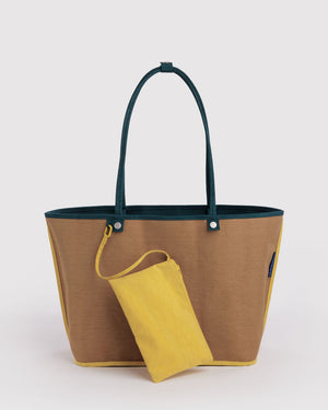Large Nylon Reversible Tote Bag - Deep Sea Mix