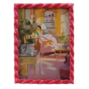 Colorful Photo Frame (Hangs or Sits)