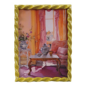 Colorful Photo Frame (Hangs or Sits)