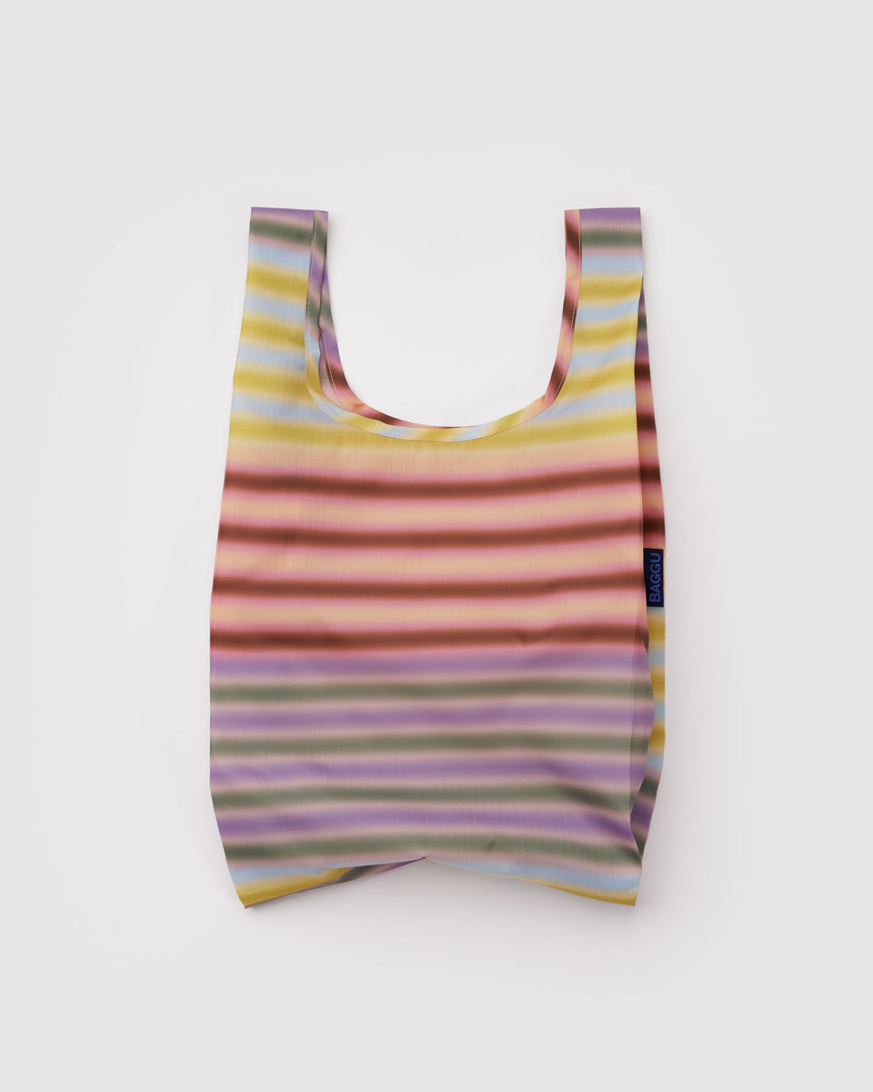 Baby Baggu Reusable Shopping Bag - Gradient Stripe Multi