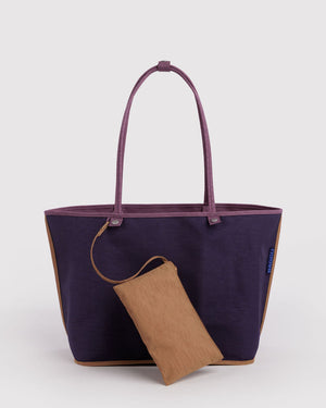 Large Nylon Reversible Tote Bag - Wild Plum Mix