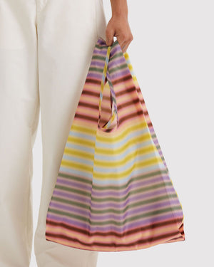 Standard Baggu Reusable Shopping Bag - Gradient Stripe Multi