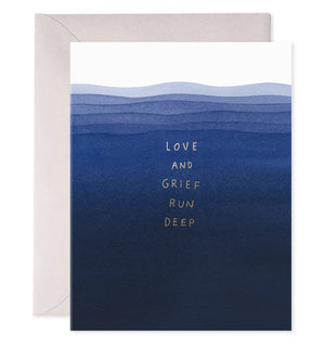 Love & Grief Watercolor Sympathy Card