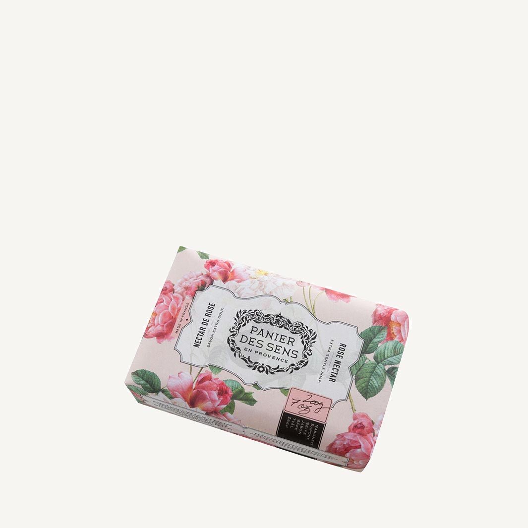 French Rose Nectar Natural Bar Soap with Shea Butter 7oz