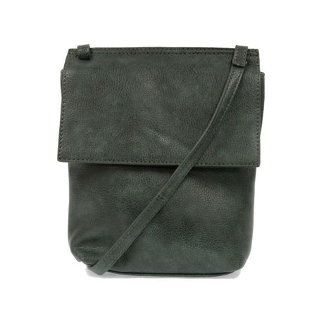 Vegan Leather Aimee Small Flap Crossbody Bag