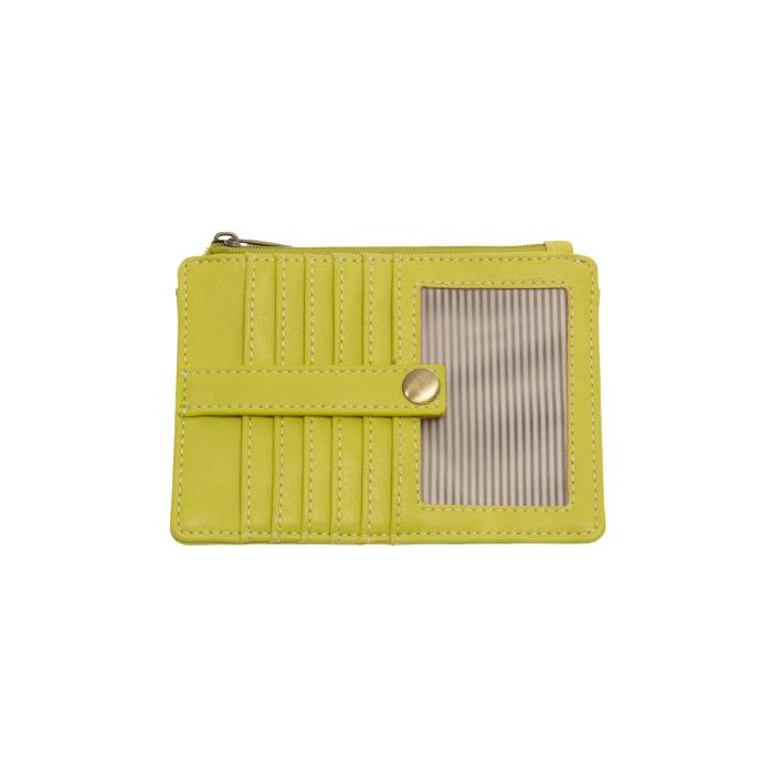 Vegan Leather Penny Mini Wallet - Citrus