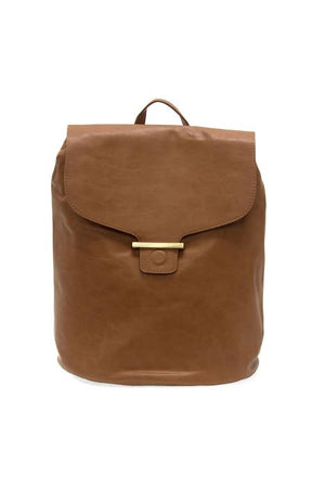 Vegan Leather Rhetta Backpack - Tan