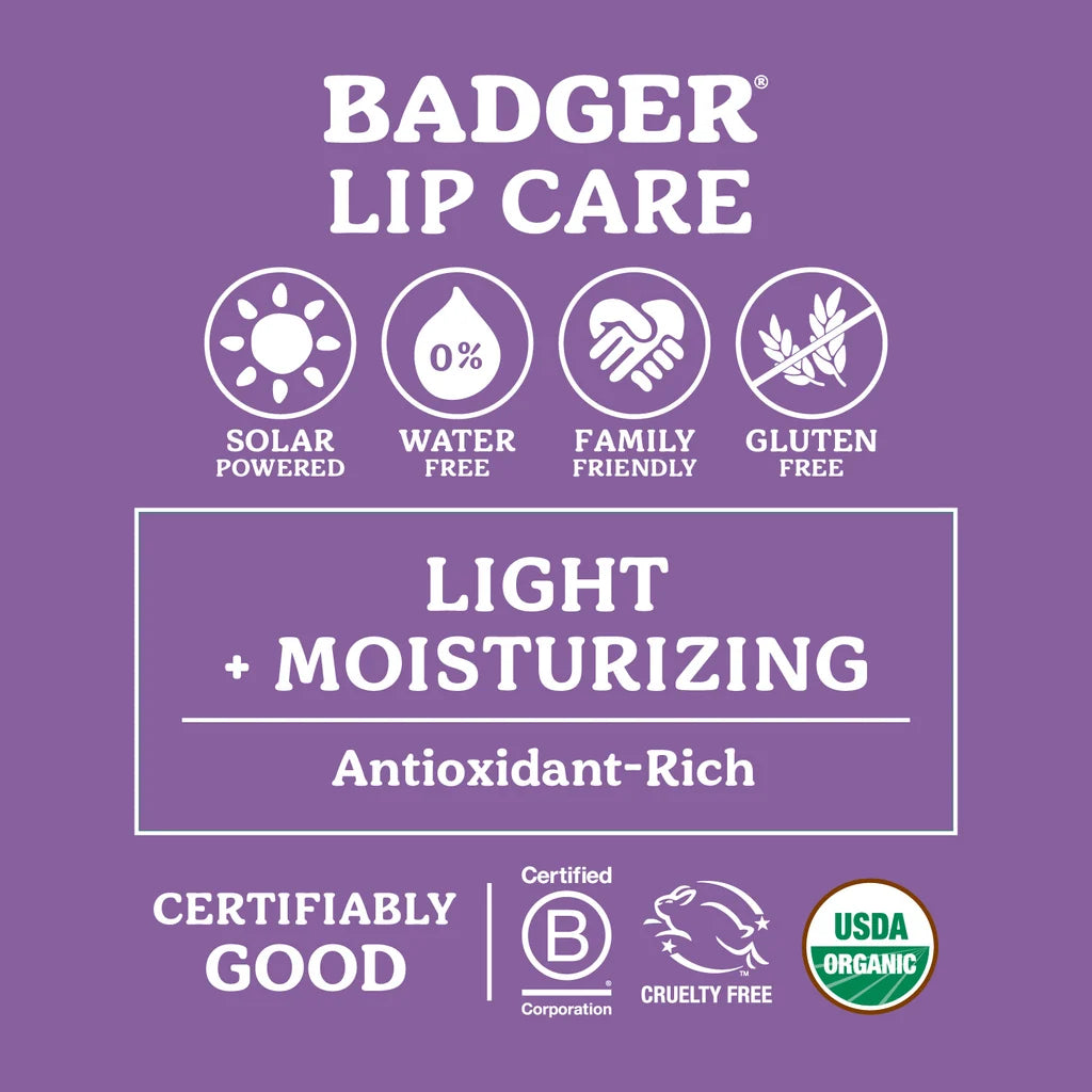Holiday Natural Lip Balm Set of 3 - Red Box