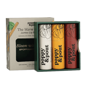 Lip Balm Trio Gift Set - Warm & Toasty