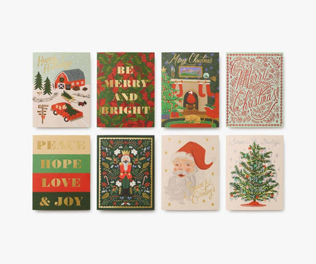 Holiday Essentials Greeting Card Keepsake Boxed Set of 16