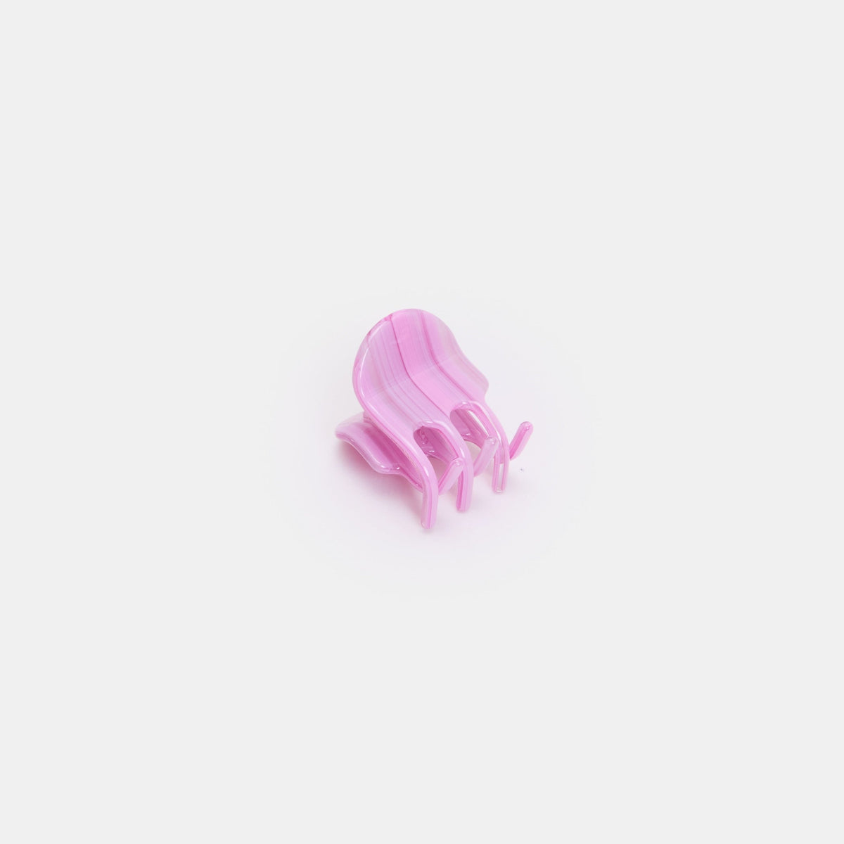 Chunks Mini Hair Claw Clip in Petunia on white background