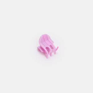 Chunks Mini Hair Claw Clip in Petunia on white background