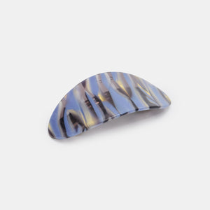 Chunks Oval Hair Barrette laying flat on white background