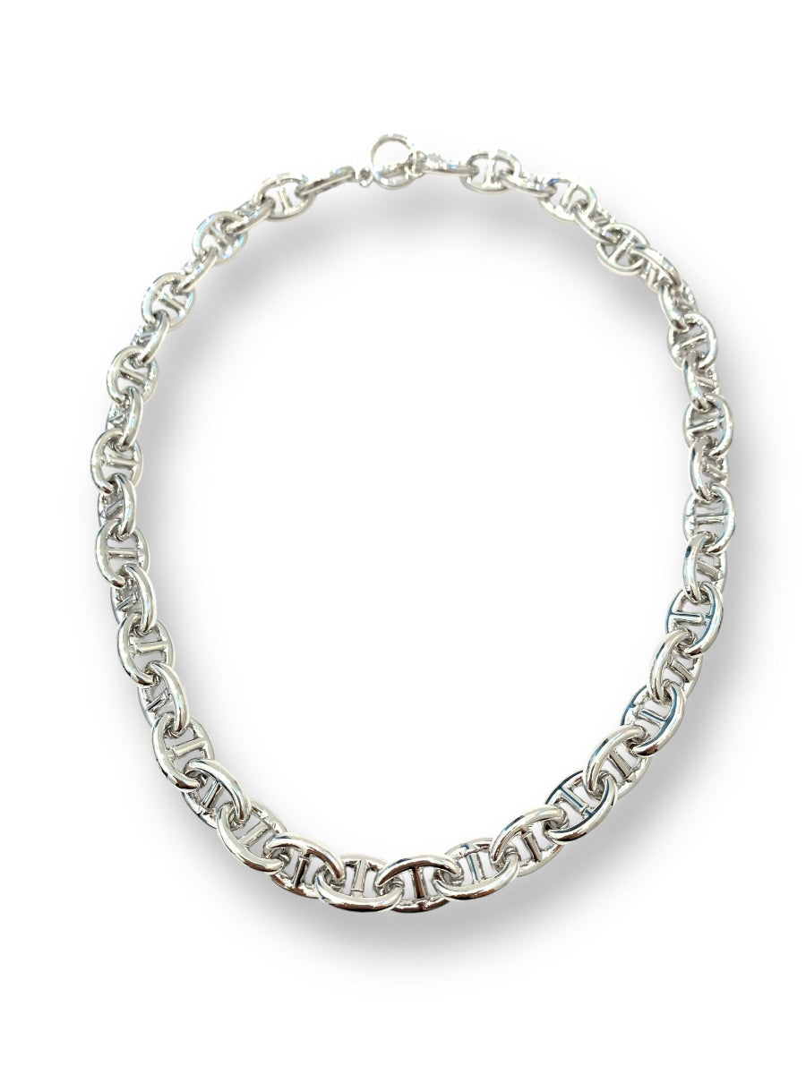 Mariner Chain Link Short Chunky Necklace
