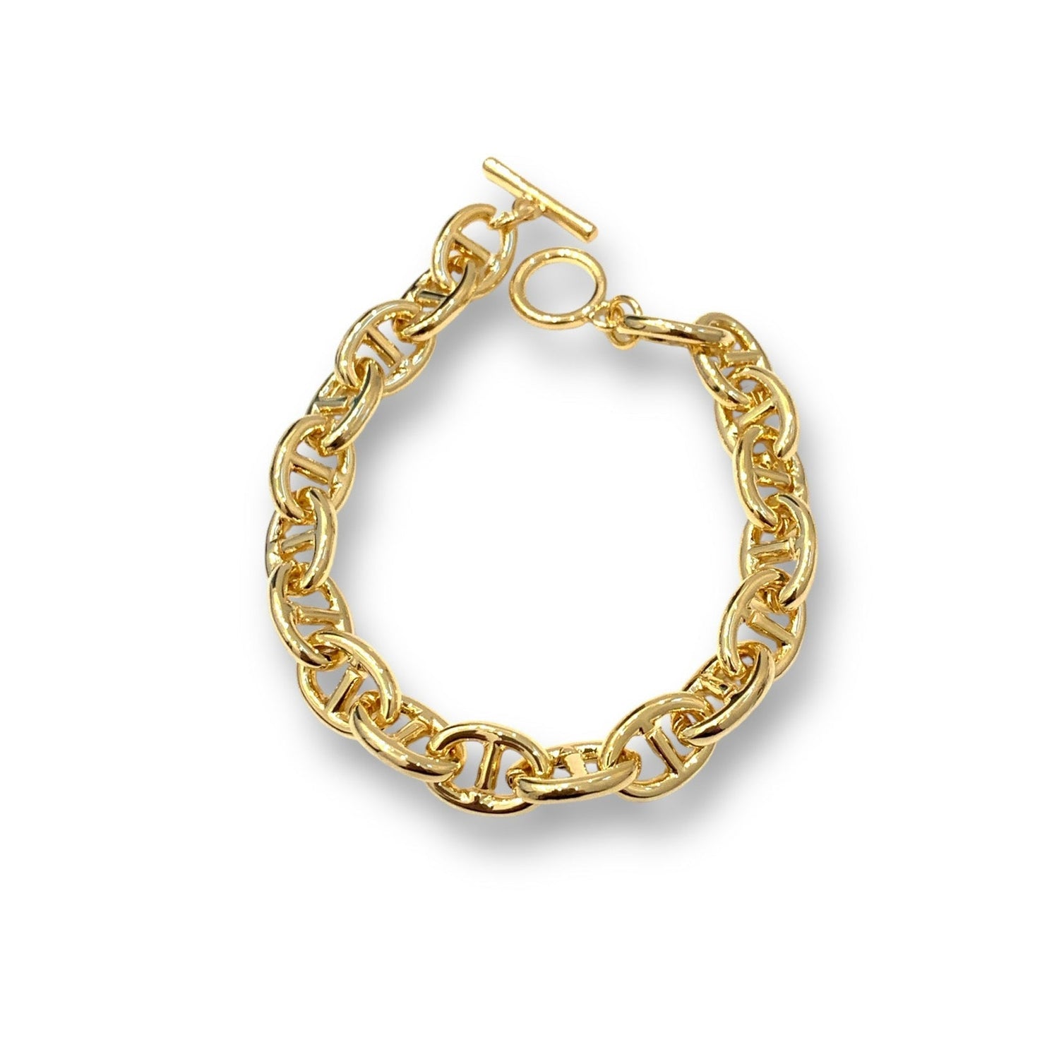 Chunky Mariner Link Chain Bracelet