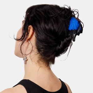 Swallowtail Butterfly Wing Hair Claw - Hello World Modern Mercantile