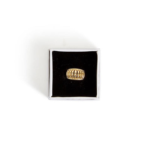 Gold Dome Ring