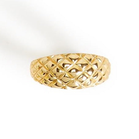 Gold Dome Ring