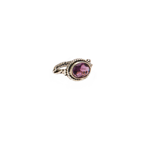 Gemstone Cable Ring