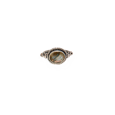 Gemstone Cable Ring