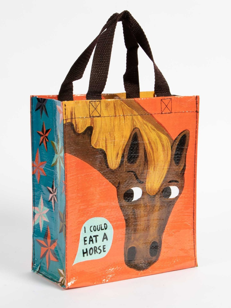 Blue Q I Could Eat A Horse Shopping Bag Handy Tote
