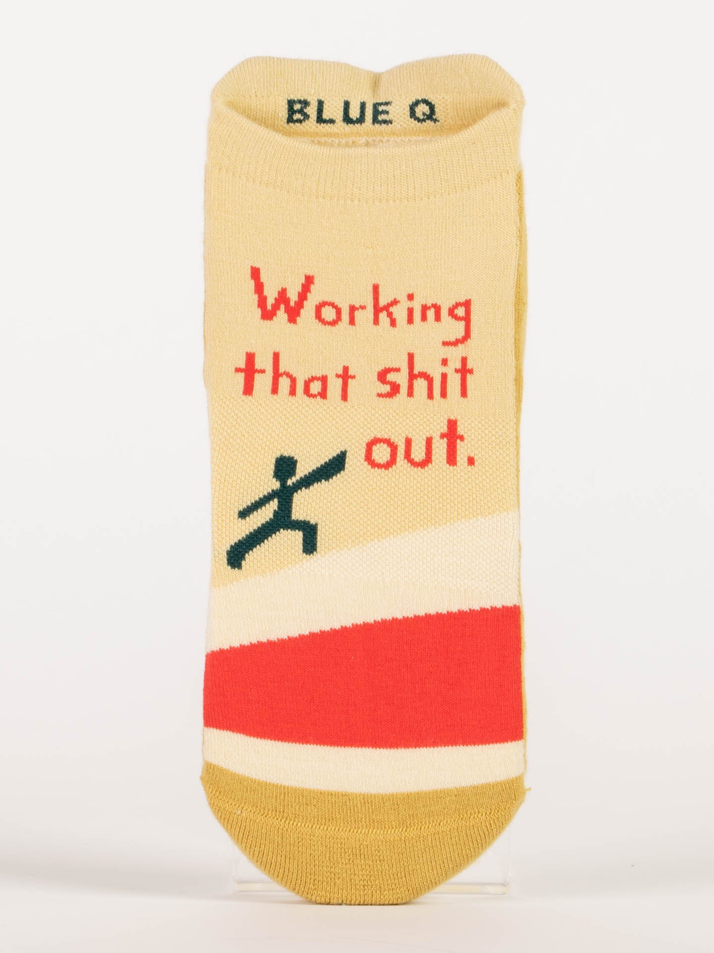 Blue Q Working That Shit Out Sneaker Ankle Socks