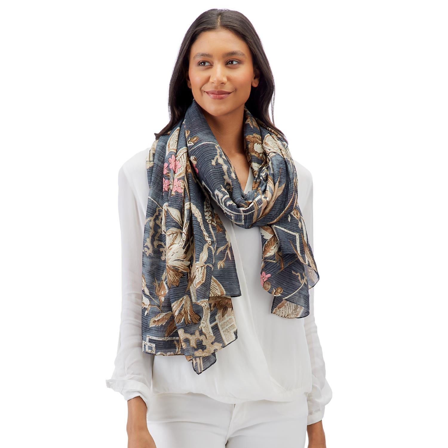 Slate Bamboo Scarf