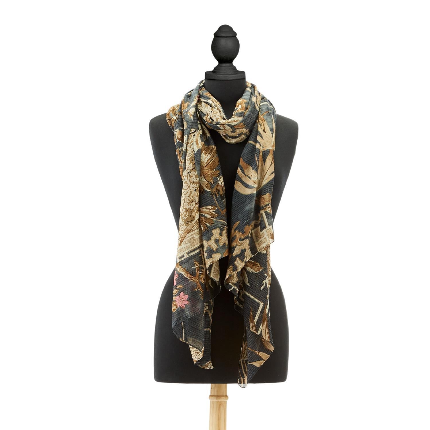 Slate Bamboo Scarf