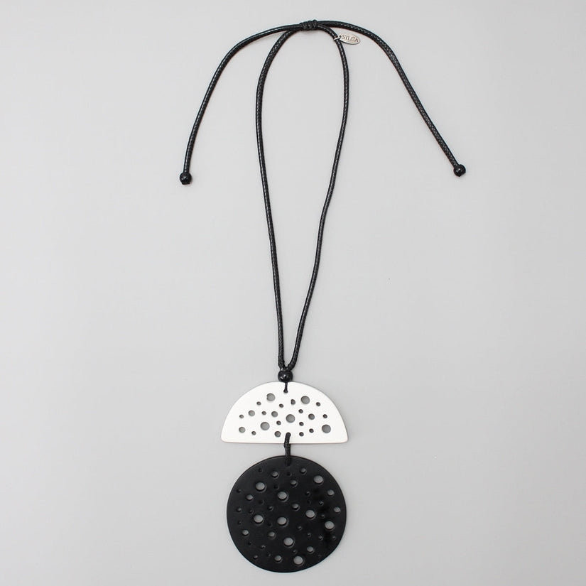 White - Jocelyn Pendant Necklace