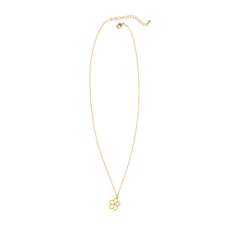 Gold - Daisy Pendant Necklace