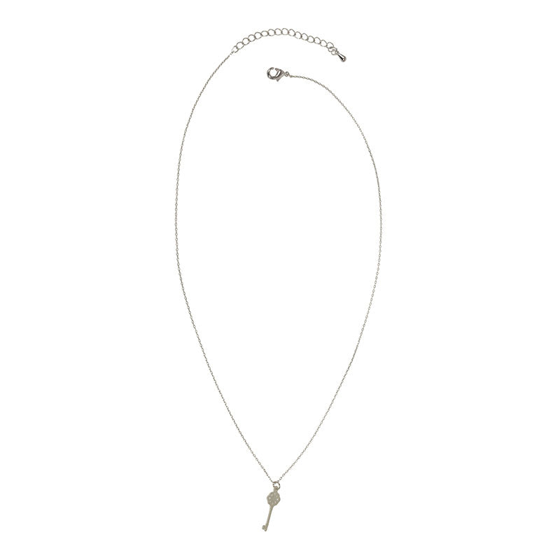 Dainty Key Charm Necklace