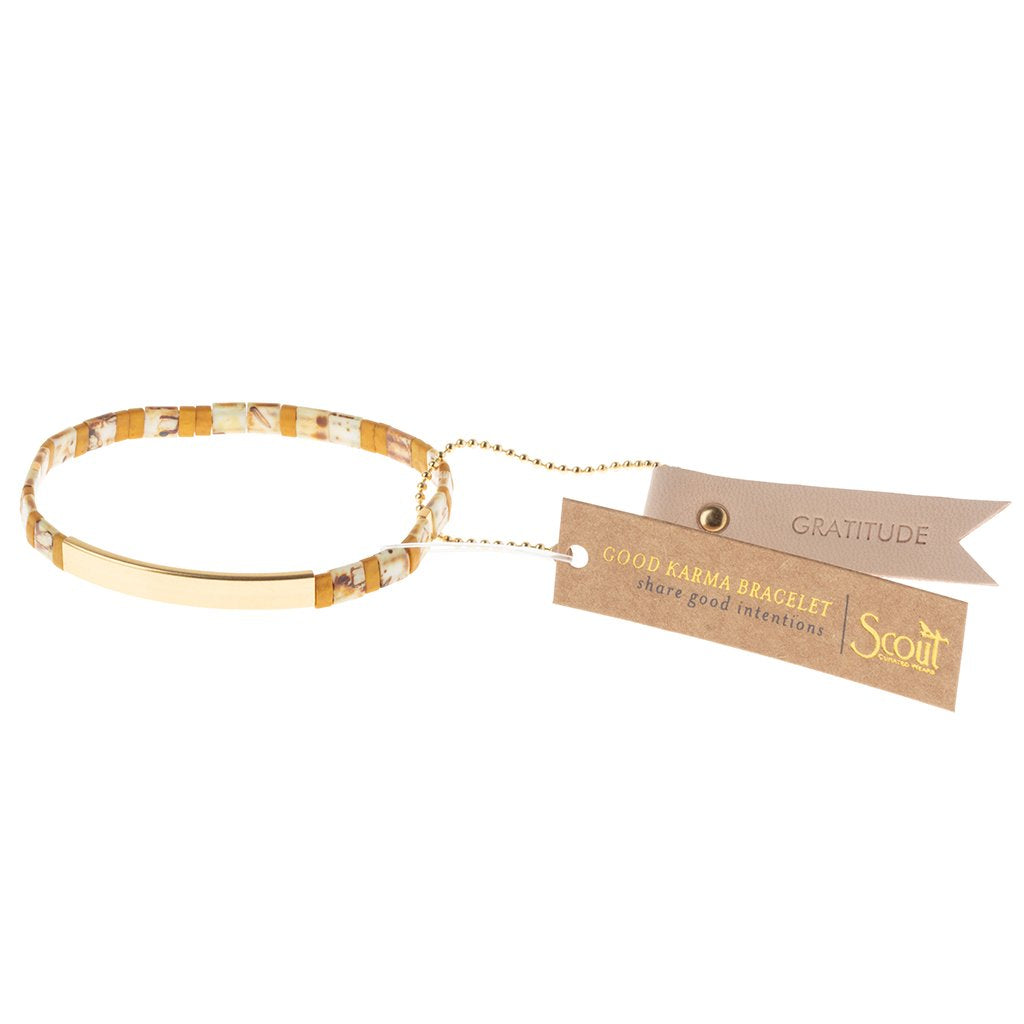 Gratitude - Good Karma Miyuki Bracelet