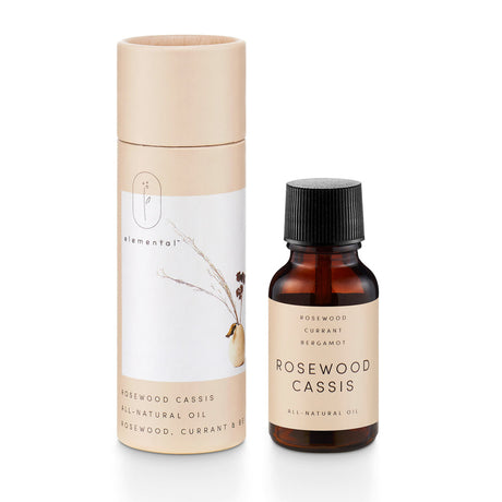 Rosewood Cassis Essential Oil Glass Amber Bottle With Tube