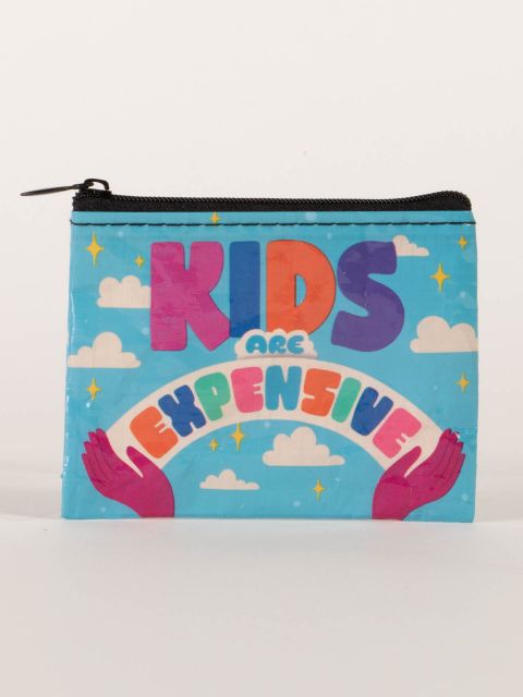 Blue Q Kids Are Expensive Travel Pouch Coin Purse