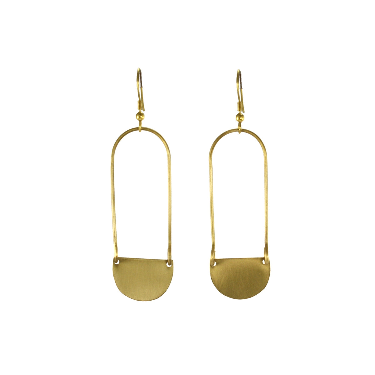 Gold Aliya Dangle Earrings