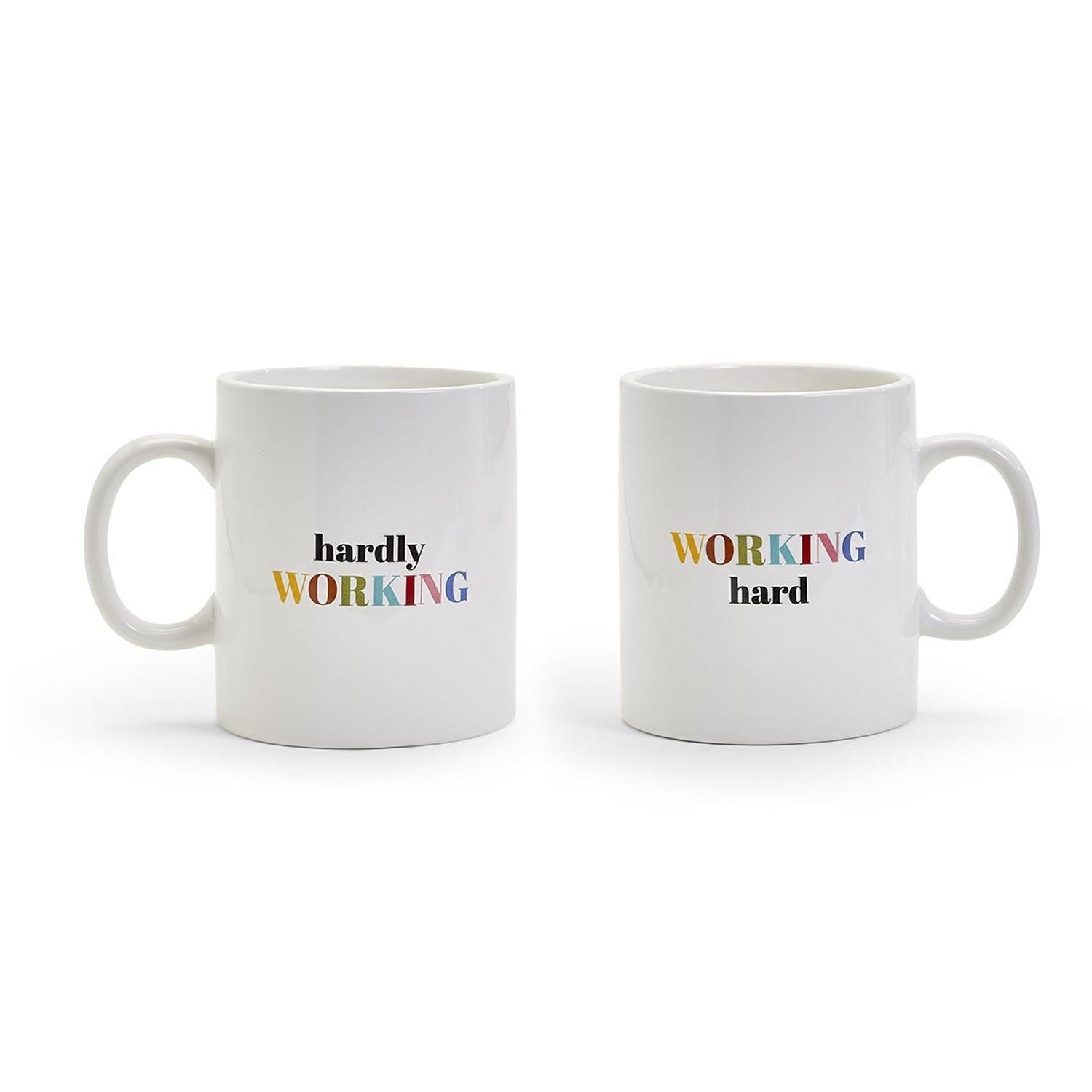 Working Hard, Hardly Working Gift Mug & Socks