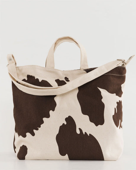 Baggu Horizontal Duck Tote Bag : Brown Cow