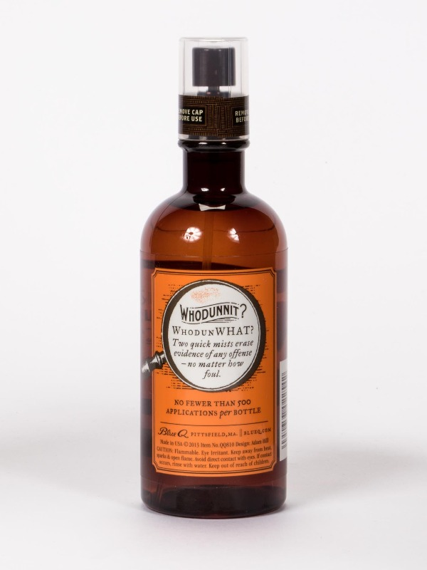 Lemon & Cedar - No Shit, Sherlock Lavatory Mist Back