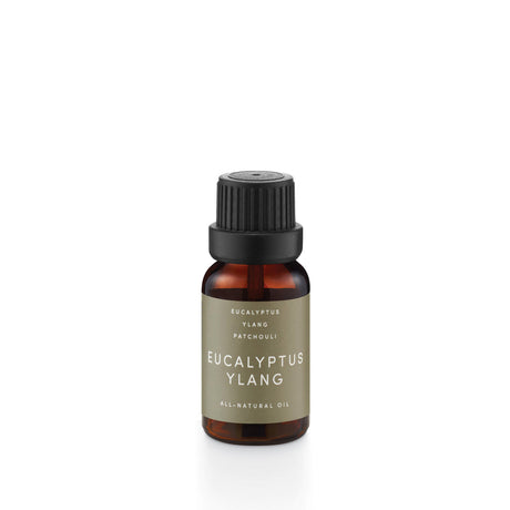 Eucalyptus Ylang Essential Oil Glass Amber Bottle